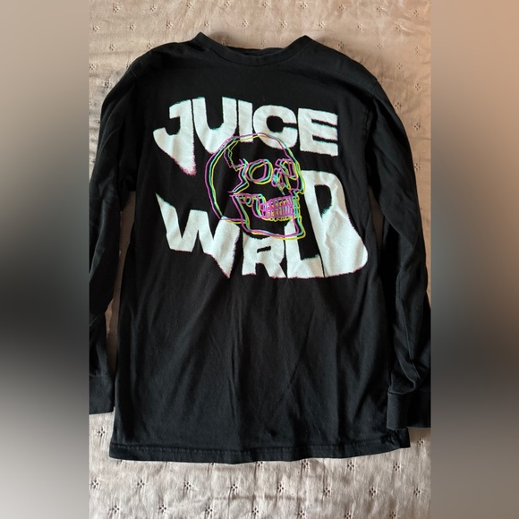 Juice WRLD Black Long Sleeve Tee - Picture 1 of 2